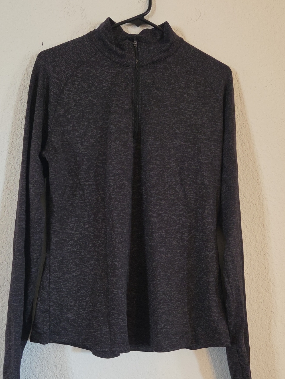 Slazenger Women's Dark Charcoal Heather Half-Zip Pullover